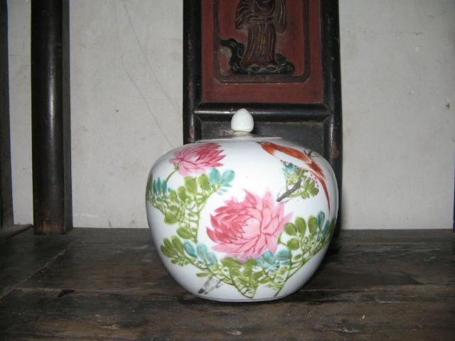 喜鹊牡丹西瓜罐_喜鹊牡丹西瓜罐价格_喜鹊牡