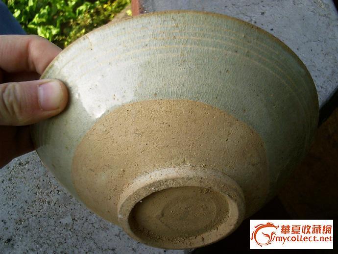 南宋白舍窑影青芒口斗笠碗_南宋白舍窑影青芒