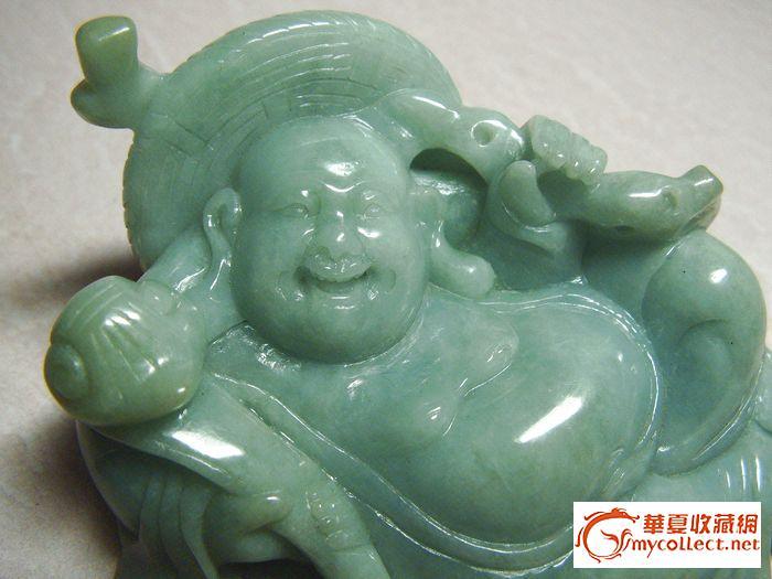天然A货翡翠玉佛摆件_天然A货翡翠玉佛摆件价