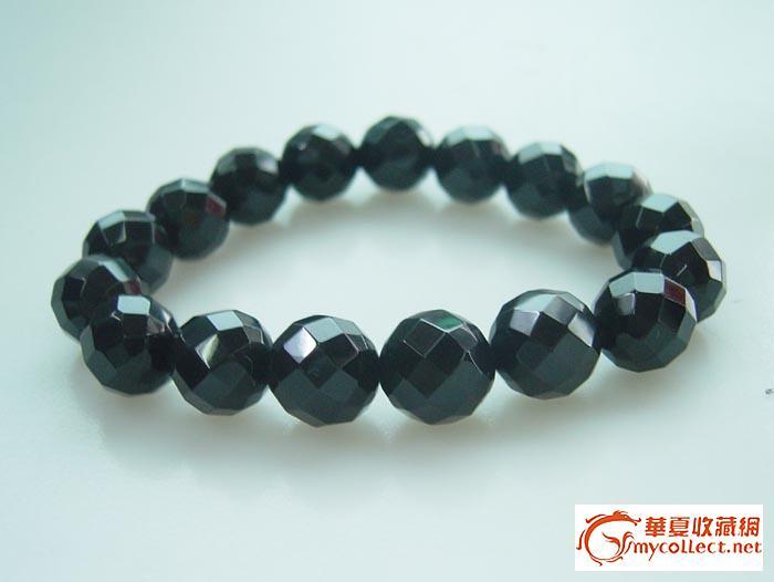 多面黑玛瑙手链-多面黑玛瑙手链价格-多面黑玛