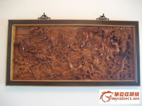 东阳木雕总厂70年代壁挂西游记_东阳木雕总厂