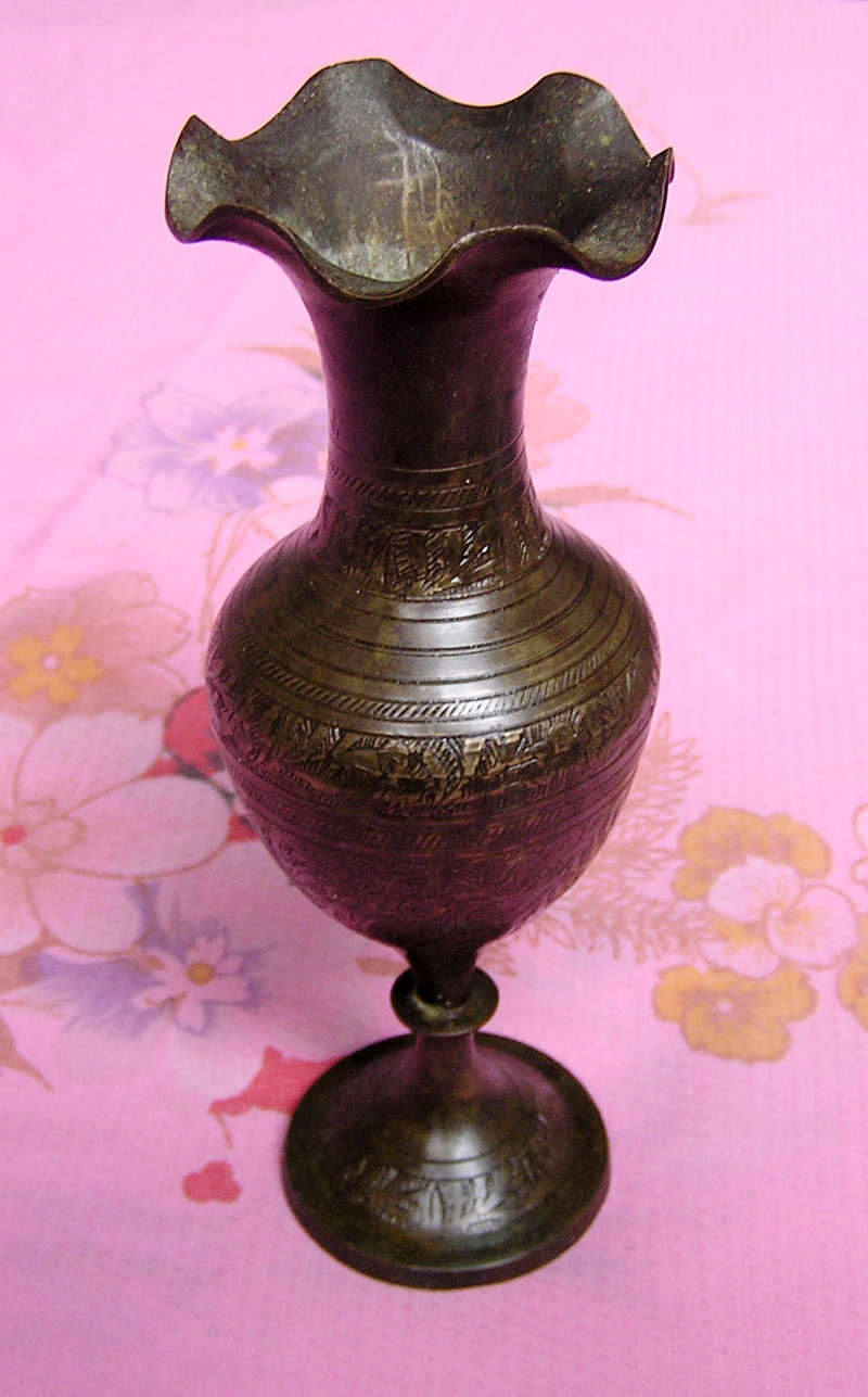 铜花瓶_铜花瓶价格_铜花瓶图片_来自藏友灰色记忆