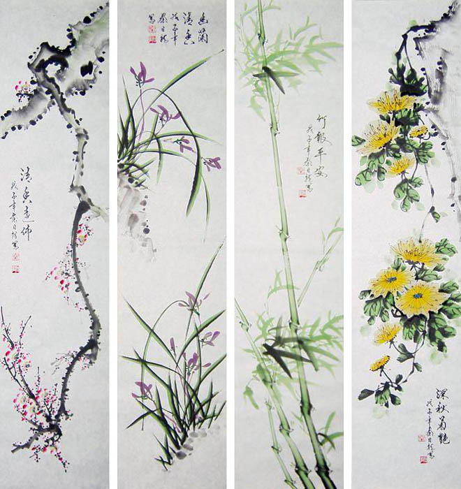 四君子-梅兰竹菊13