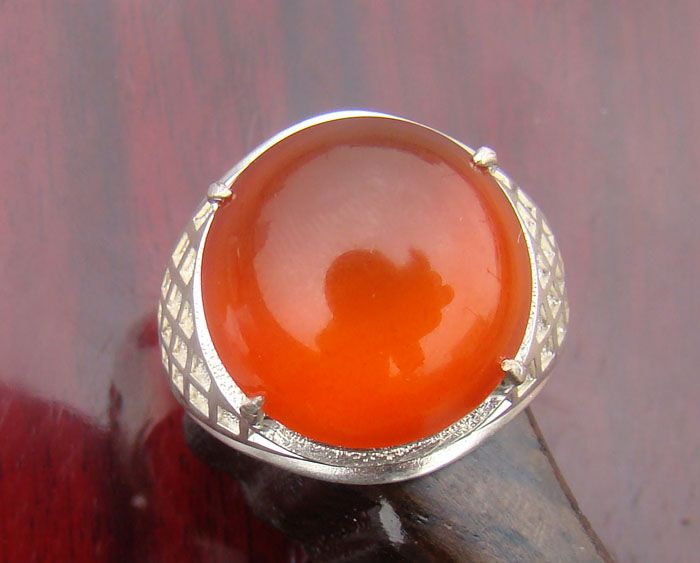 <em>缅甸</em>天然红玉髓<em>男款</em>戒面-<em>缅甸</em>天然红玉髓<em>男款</em>
