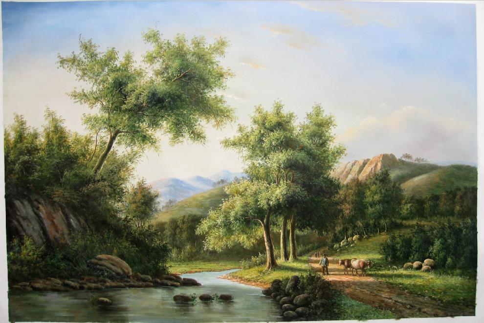 ██ 欧洲风景 ██ 出口欧洲的油画