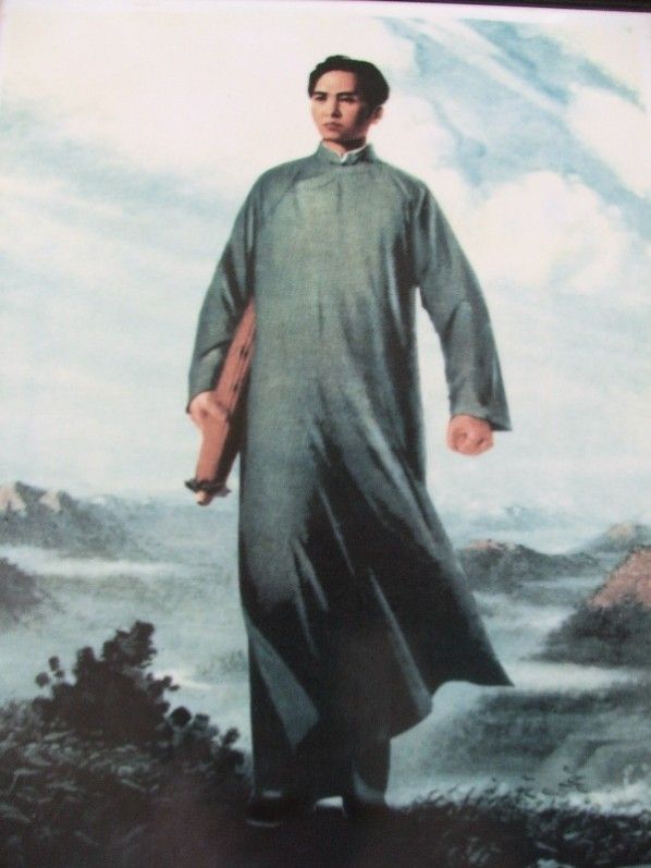 毛主席去安源 瓷板画-毛主席去安源 瓷板画价格-毛主席去安源 瓷板画图片，来自藏友aihaozhey-工艺品-地摊交易-华夏收藏网