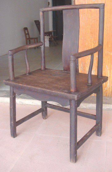 老铁梨木麻将桌四椅子