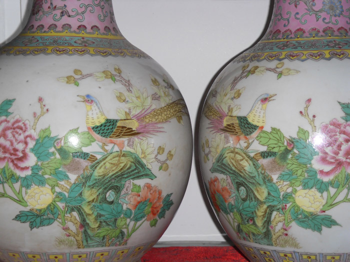 70-80年代景德镇艺术瓷厂生产的150件花鸟天