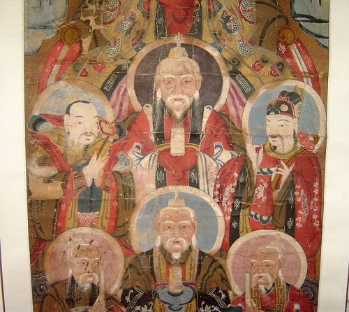 水陆画 老君