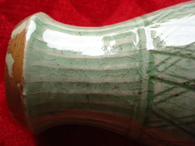 明代龙泉窑梅瓶_明代龙泉窑梅瓶价格_明代龙泉窑梅瓶图片_来自藏友观复玉馆_瓷器_地摊交易_华夏收藏网 cang.com