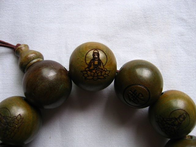 绿檀木手串---12颗_绿檀木手串---12颗价格_绿