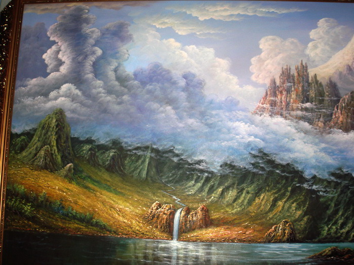 世界著名风景大油画