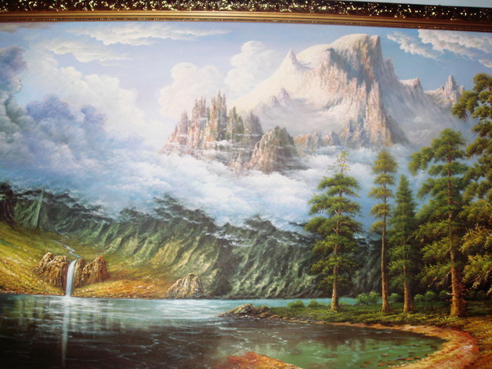 世界著名风景大油画