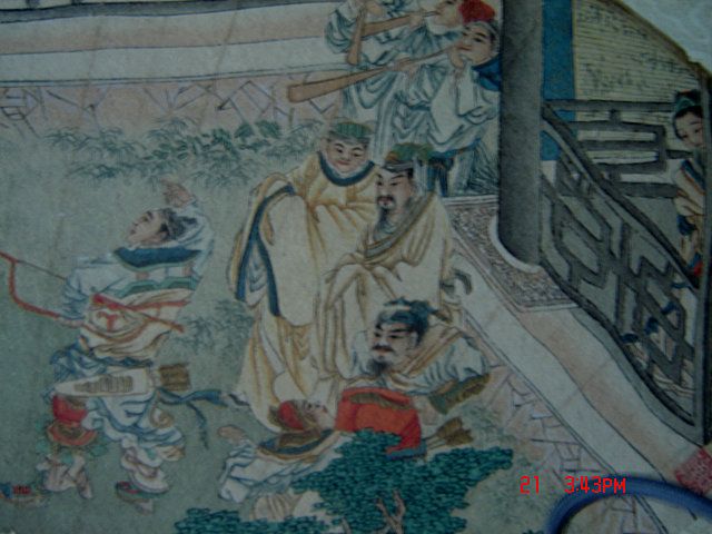 一幅人物雀屏中选扇面-一幅人物雀屏中选扇面价格-一幅人物雀屏中选扇面图片，来自藏友画中人古艺苑-字画-地摊交易-华夏收藏网