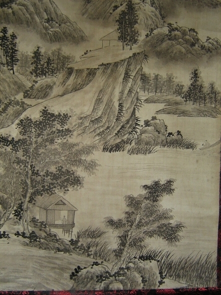 王翚清代著名画家 山水画 草堂诗思图