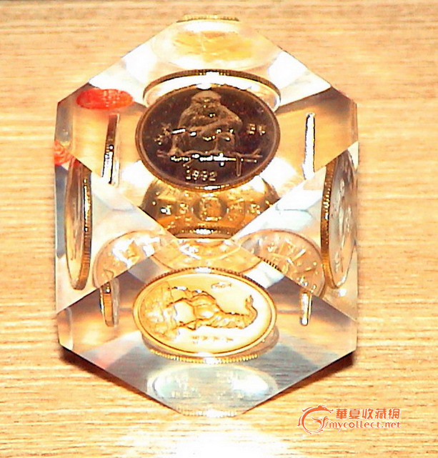 生肖水晶球(上海造币厂)80年代_生肖水晶球(上