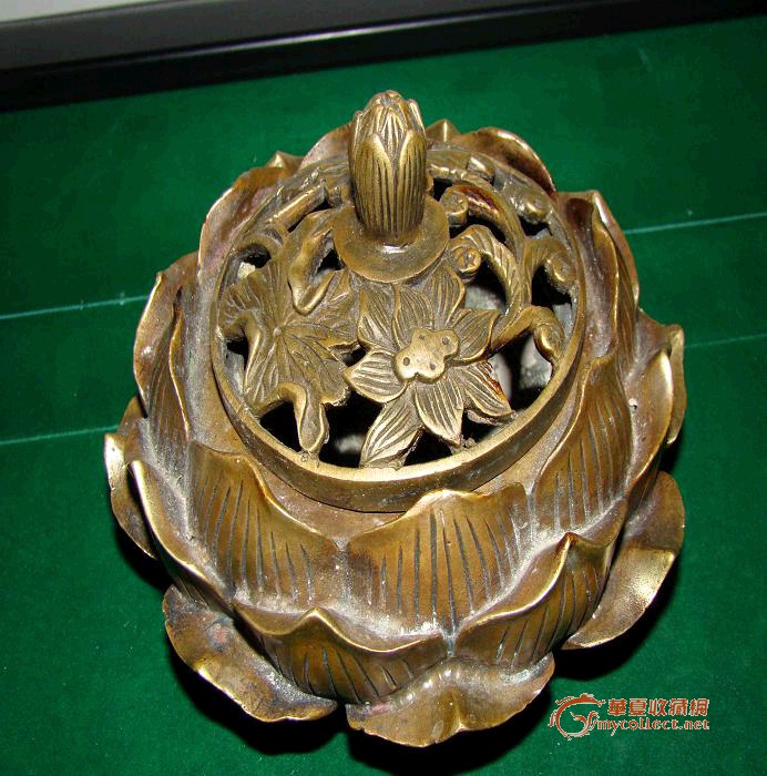 莲花香炉