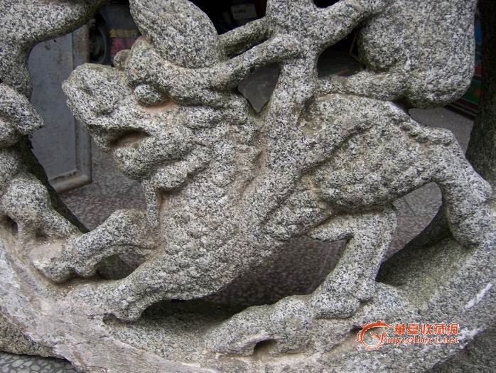 清代石雕麒麟_清代石雕麒麟价格_清代石雕麒