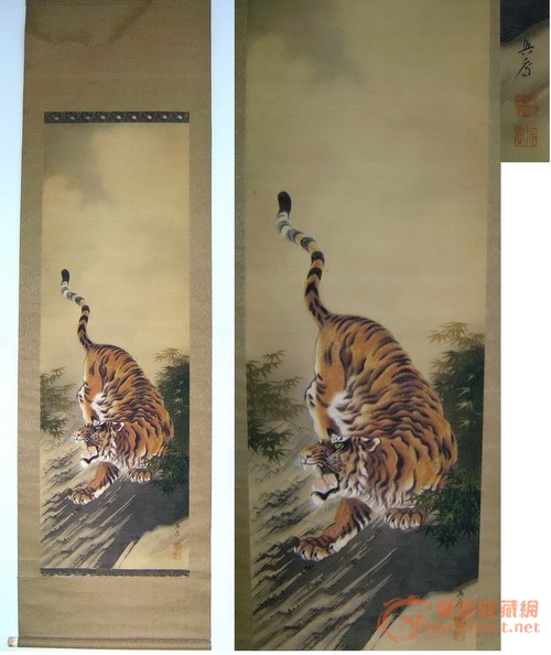 日本知名画家---吴乔的老虎 _日本知名画家---吴乔的