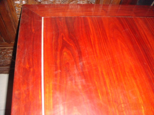 【一品堂】红檀木家具 八仙桌一张_【一品堂】