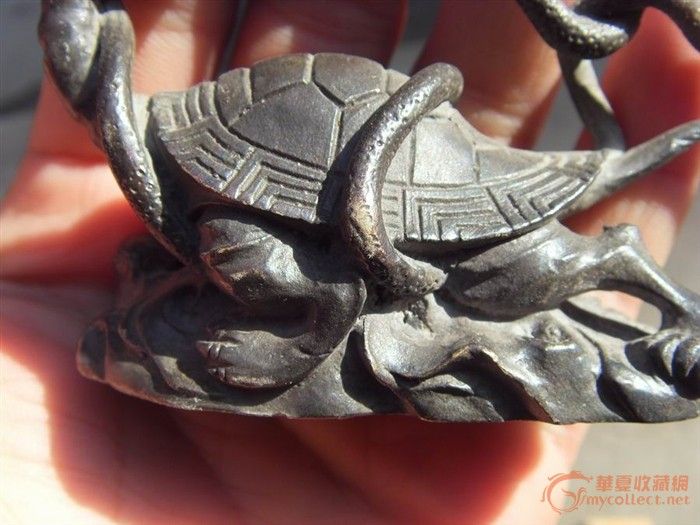 铜件龙头龟身镇尺 _铜件龙头龟身镇尺 价格_铜