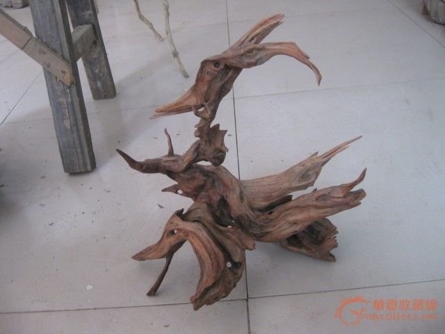 红豆杉自然根雕百鸟朝凤_红豆杉自然根雕百鸟