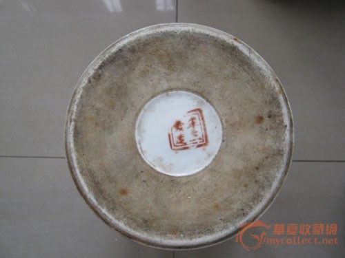 民国名家李三友帽筒-民国名家李三友帽筒价格