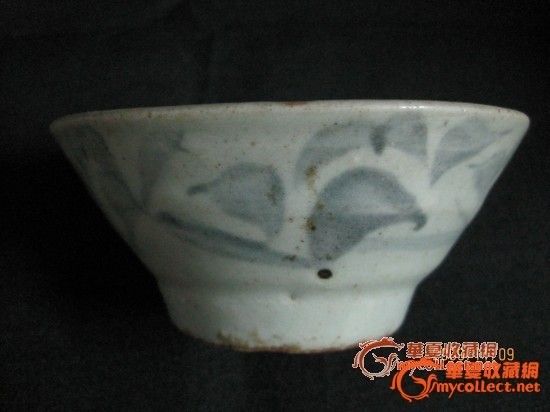 明朝青花连枝纹碗 价格_便宜卖!
