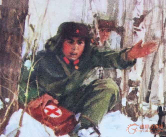 珍宝岛自卫反击战宣传画_珍宝岛自卫反击战宣