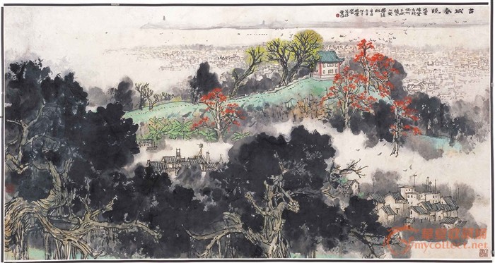 林丰俗山水画