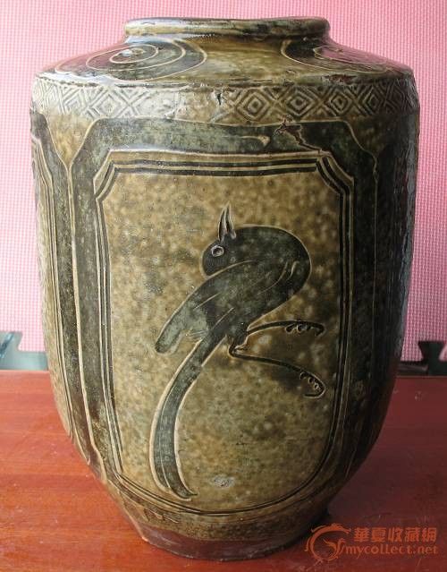 不老赔双倍,一个马口窑福字大罐_不老赔双倍,