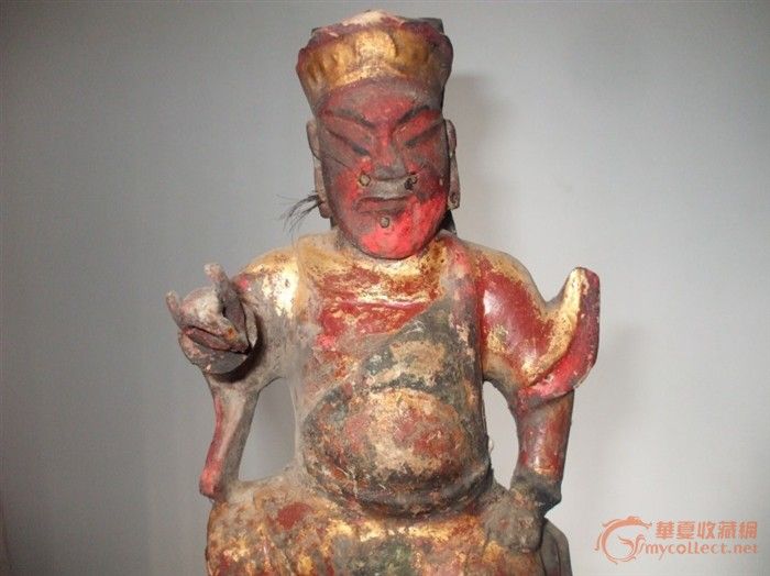 红脸红眼关公踏龙纹身内容图片分享