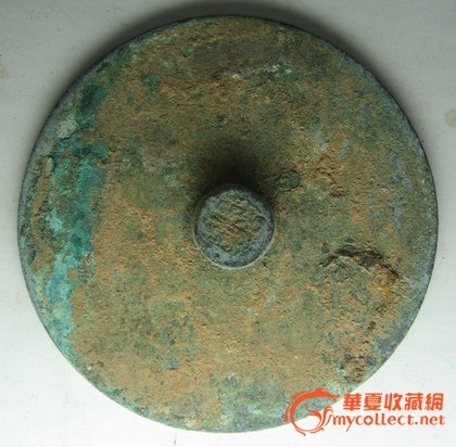 厚重素面铜镜