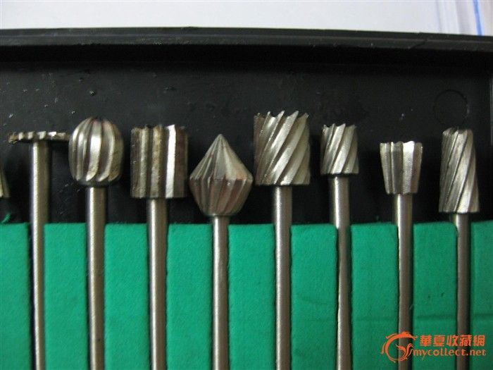 电磨专用木工铣刀组套10支装 _电磨专用木工铣