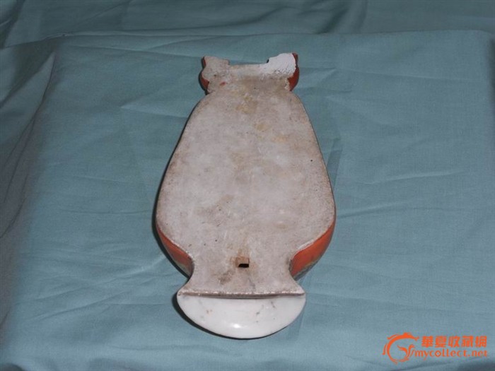 珊瑚红阴阳人壁瓶