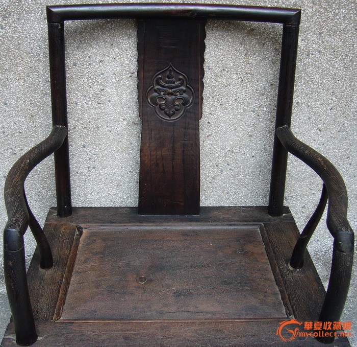 铁力木中的精品.明代.南官帽椅