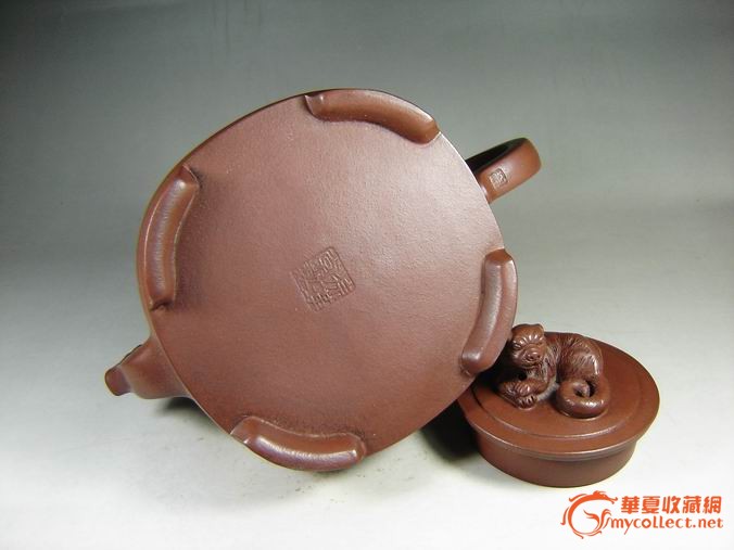 精典紫砂壶*徐汉棠大师早期作品*350cc紫泥雄风壶*工料型俱佳