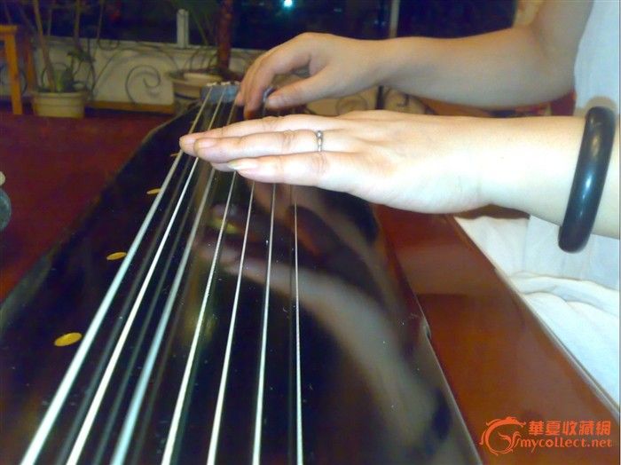 转老杉木纯手工制作古琴 音色、工艺极佳当面