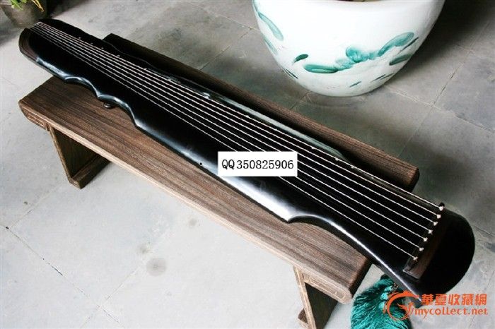 转老杉木纯手工制作古琴 音色、工艺极佳当面