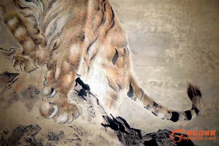 岭南大师·高奇峰《猛虎图》