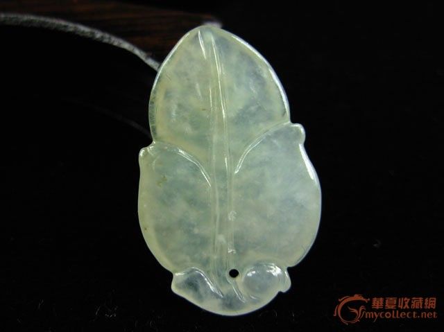 老冰种木那雪花棉事业有成挂件送证书-老冰种