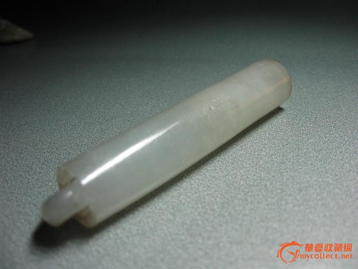 清代翡翠翎管