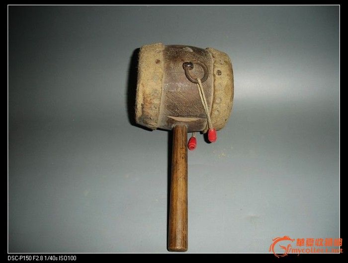 民俗收藏【清代货郎用的牛皮拨浪鼓】_民俗收藏【清代货郎用的牛皮拨浪鼓】价格_民俗收藏【清代货郎用的牛皮拨浪鼓】图片_来自藏友只卖老货_杂项_地摊交易_华夏收藏网 cang.com