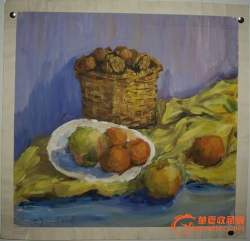 崔亚光的油画4(画片)品相八品-崔亚光的油画4