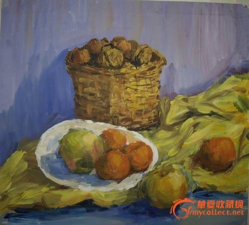 崔亚光的油画4(画片)品相八品-崔亚光的油画4