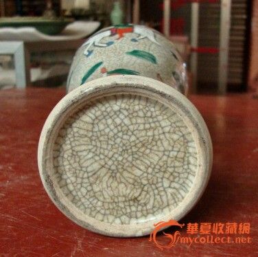 刀马人枪图\/哥釉瓶-刀马人枪图\/哥釉瓶价格-刀