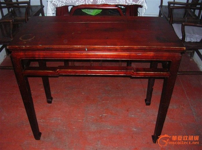 大漆老楸木半桌_大漆老楸木半桌价格_大漆老