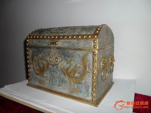 大唐贞观银鎏金百宝箱-大唐贞观银鎏金百宝箱
