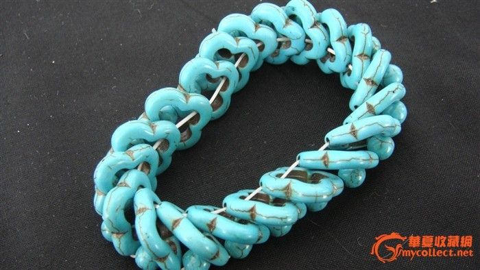 老绿松石手链-老绿松石手链价格-老绿松石手链图片,来自藏友恒缘斋-玉器-地摊交易-华夏收藏网