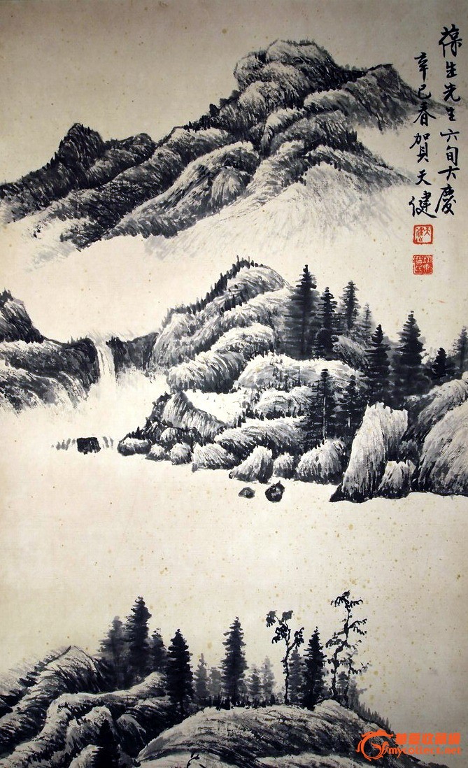 ִˮīɽˮͼƬչʾ